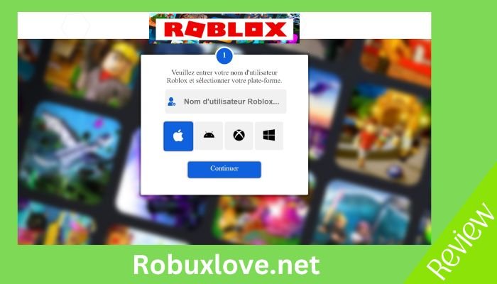 Robuxlove.net free Robux