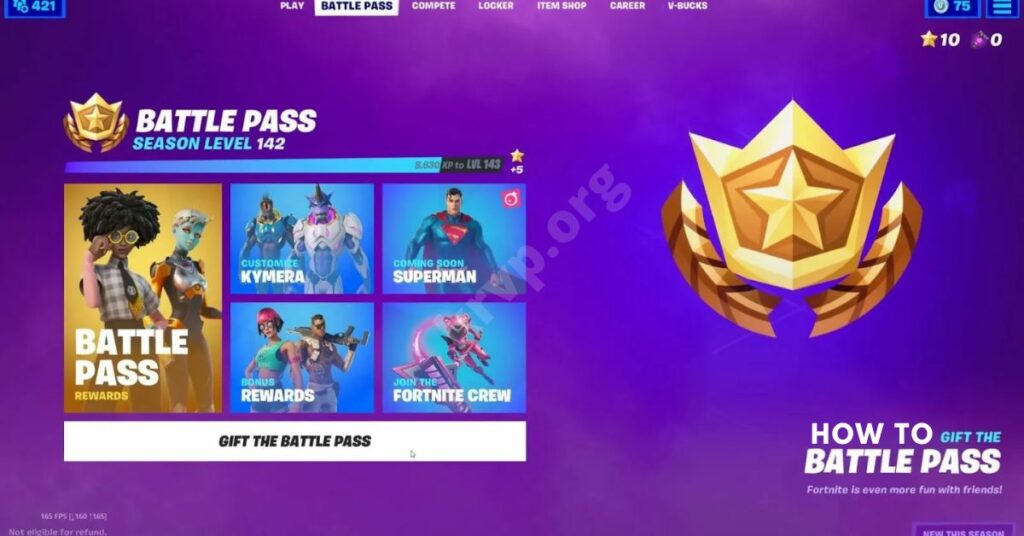 How to gift battle pass Fortnite? In [2024]