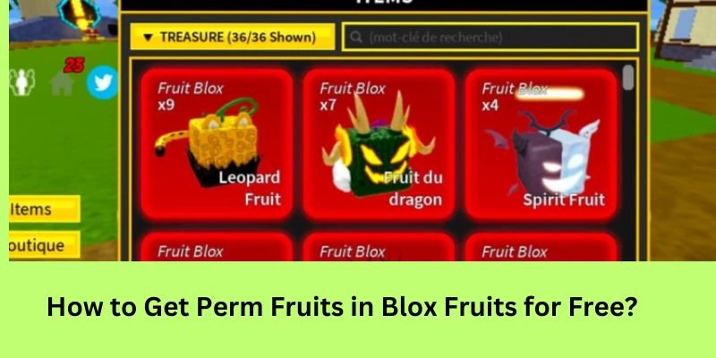 How to Get Perm Fruits in Blox Fruits for Free